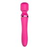 Stymulator - B - Series - Silicone Dual Massager Pulsator USB 7+7 Function (Pink)